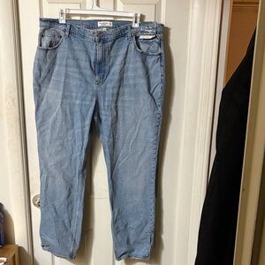 Abercrombie & Fitch High Rise Blue Jeans